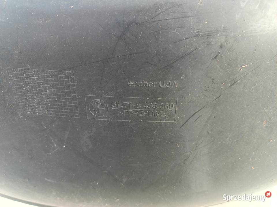 NADKOLE PRAWY TYŁ BMW X5 E53 8403060 Karoseria