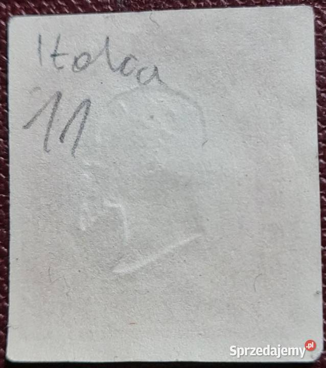 Znaczek 1850 Sardinia Franco Bollo 40c Emanuel Poznań sprzedam