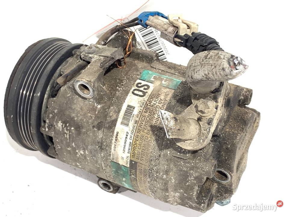 SPRĘŻARKA KLIMATYZACJI OPEL ZAFIRA A 09174396 16 podkarpackie