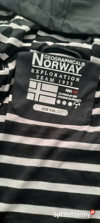 Kurtka wiatrówka Geographical Norway XL Pilawa