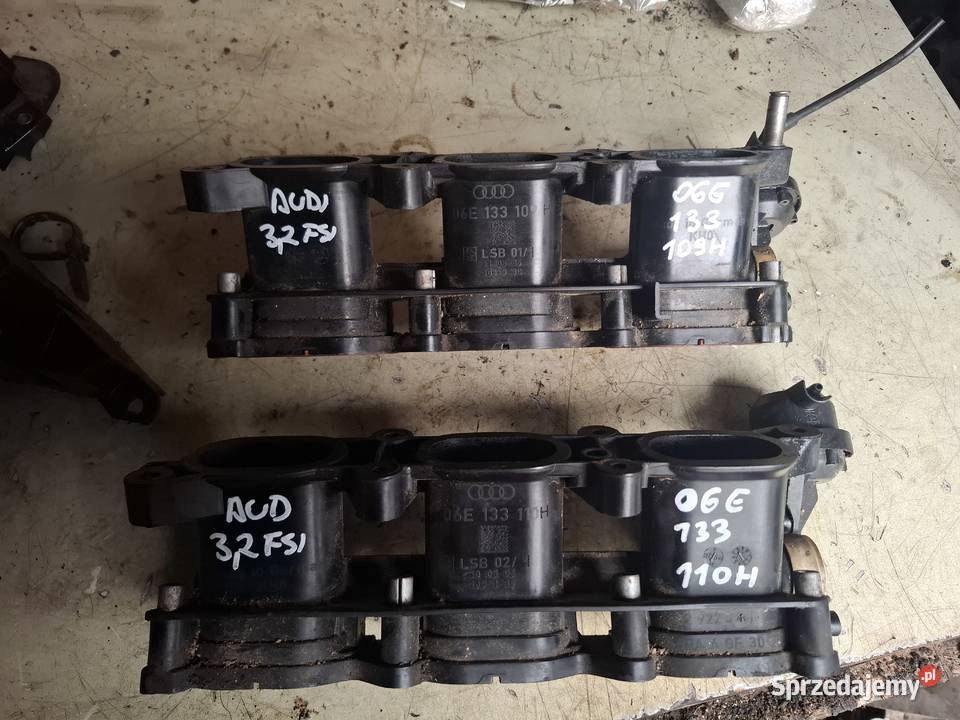 AUDI A4 B7 32 FSI kolektor ssący 06E133109E Kolektory ssące Kielce sprzedam