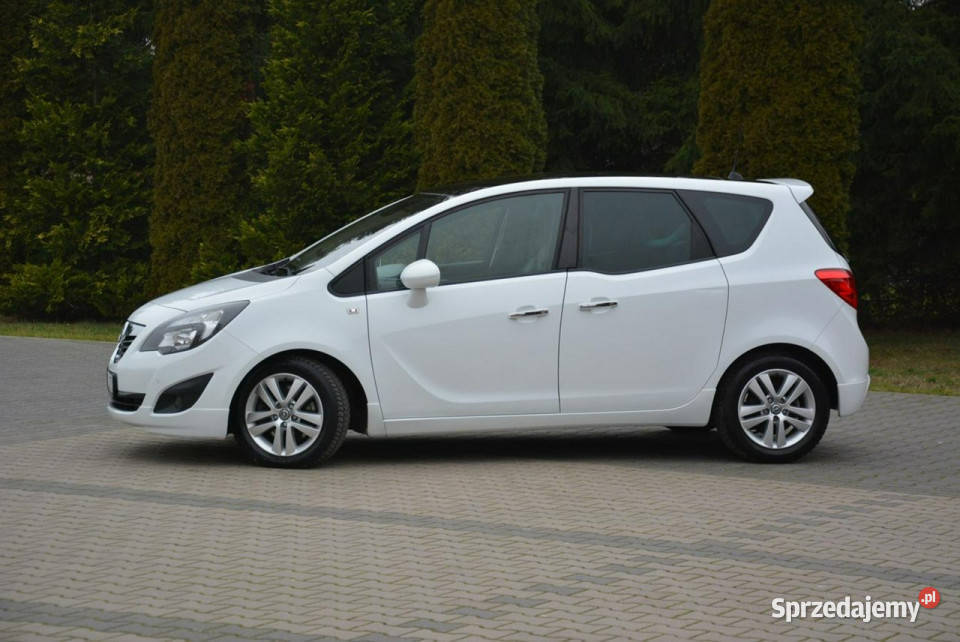 Opel Meriva Innovation Brązowe Skóry Kolorowa Ostrów Mazowiecka sprzedam