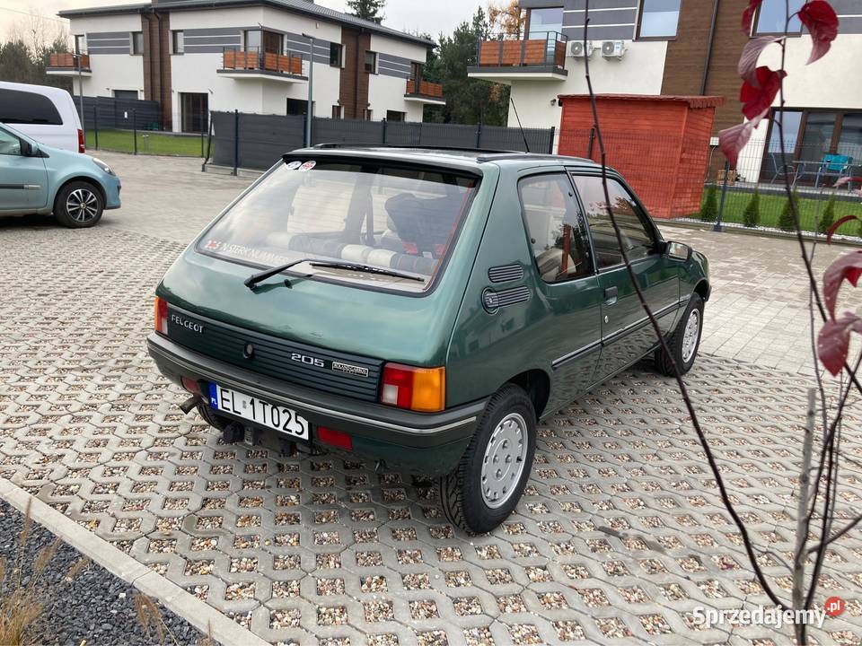 Peugeot 205 Roland Garros 1990 14benz radio łódzkie