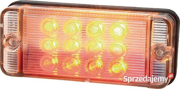 Lampa tylna zespolona LED prostokątna 1224V Kamionna