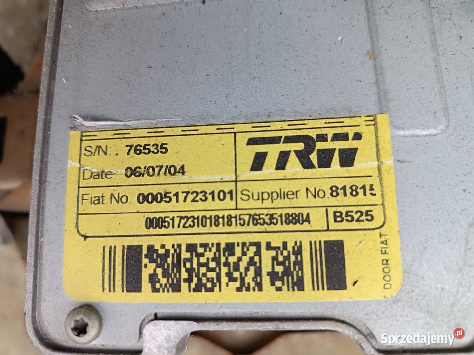 00051723101 Wspomaganie elektryczne Fiat Stilo Niwka sprzedam