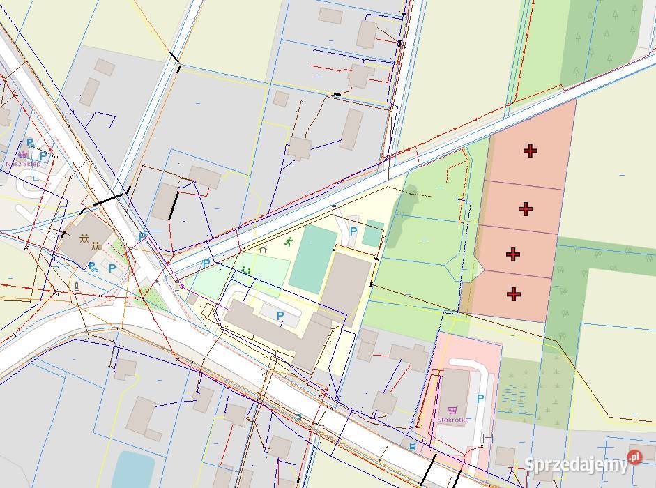 Działka budowlana Wadowice Dolne Wadowice Górne