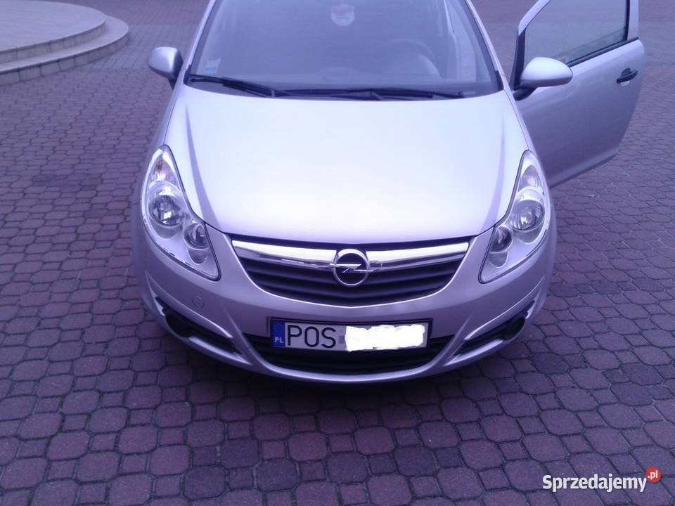 Opel Corsa 13 DCI 2009r 138 diesel srebrny Corsa Ostrów Wielkopolski sprzedam