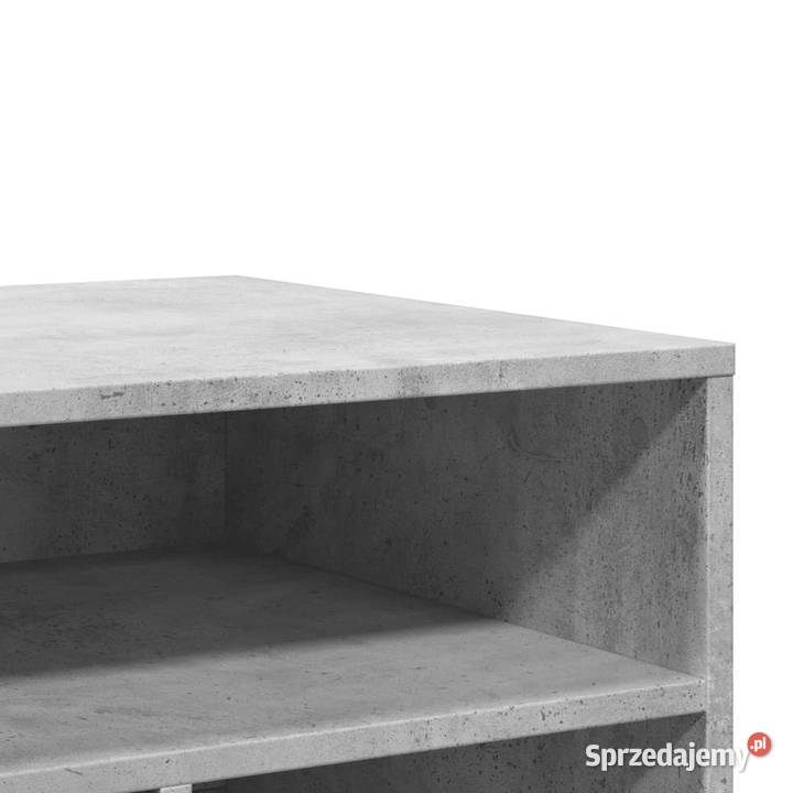 Szafka pod drukarkę z kółkami szarość betonu Pozostałe