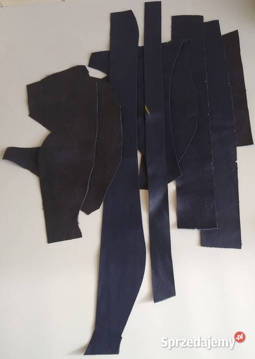 Skóra 230 Licowa Włoska średnie i małe kawałki Rękodzieło pomorskie Gdańsk