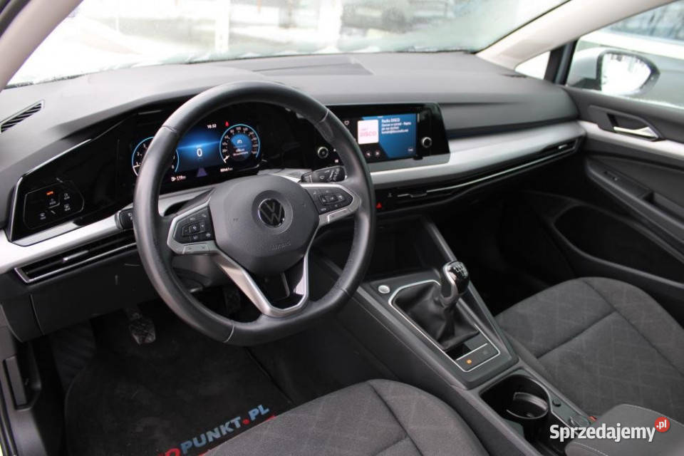 Volkswagen Golf 2022r ACC asystenci Carplay małopolskie Kraków