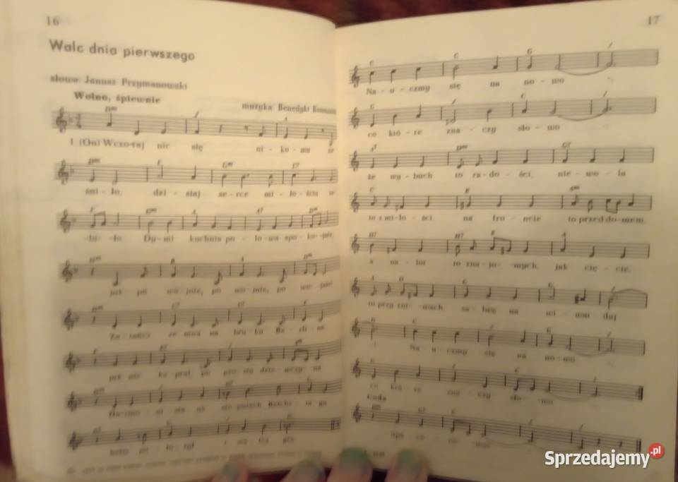 sprzedam śpiewnik Kołobrzeg 77 sztuka, kultura i etnologia Bukowno