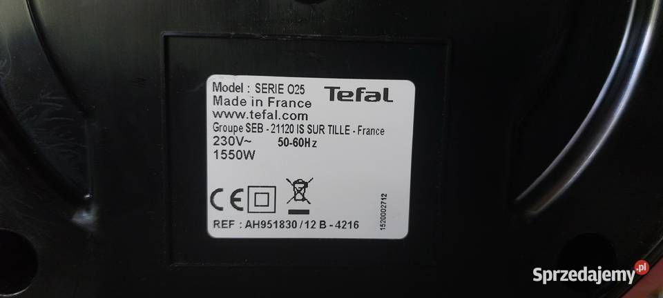 tefal frytkownica NISKOTŁUSZCZOWA okazja Góra Kalwaria