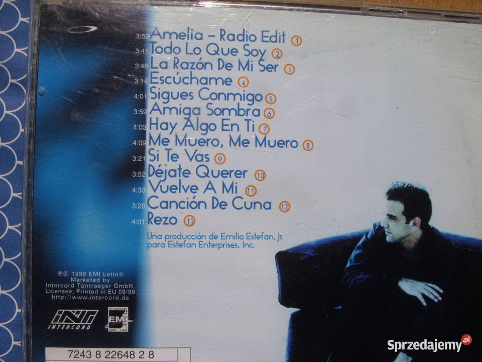 Folk CD CARLOS PONCE TODO LO QUE SOY 1999 dance