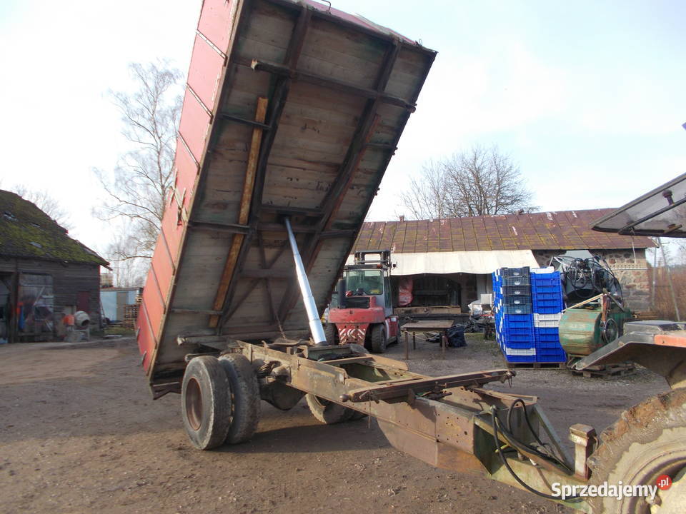 Przyczepa jednoosiowa wywrotka Karasiewo