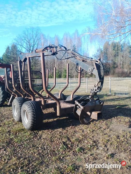 Przyczepa leśna zrywkowa HDS Motoryzacja Nurzec-Stacja