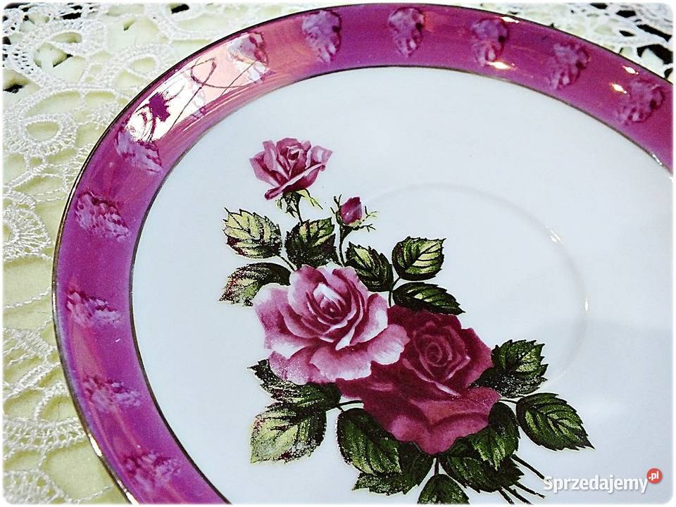 Talerz Talerzyk deserowy 175 Fabryka Porcelany Żary