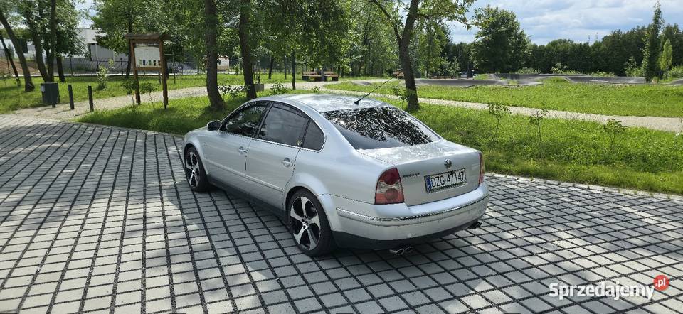 Volkswagen Passat W8 srebrny Passat Motoryzacja dolnośląskie