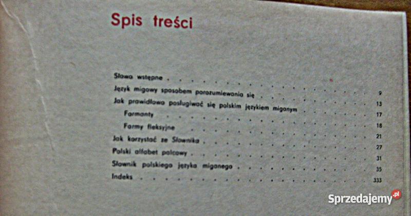 Słownik polskiego języka miganego Józef Kazimier Gniezno