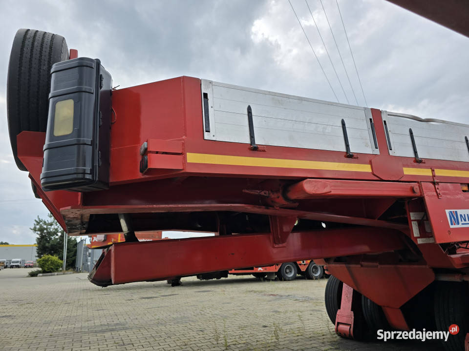 Naczepa niskopodwoziowa NICOLAS B4763D ładowność Niskopodłogowe warmińsko-mazurskie