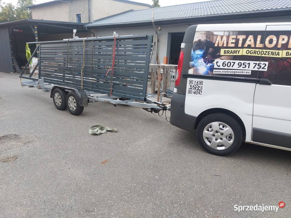 Brama przesuwna furka słupki przęsła Wrocław