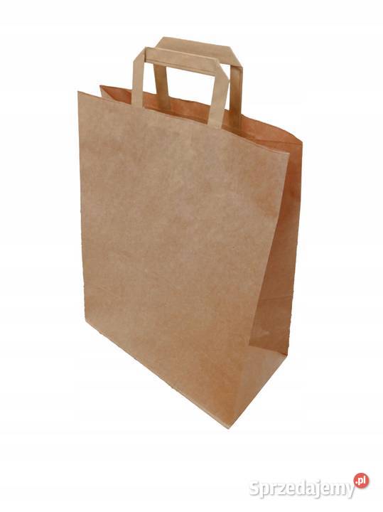 Torba papierowa z rączką 26x17x33 250 Gastronomia Sieradz