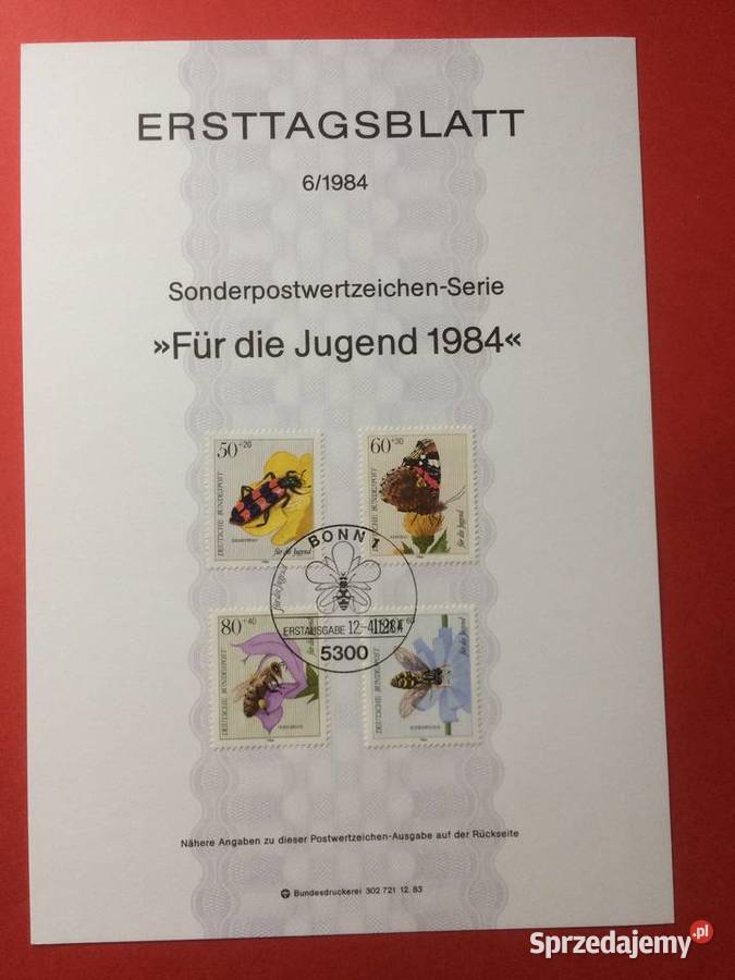 557 Niemiecki Specjalny Znaczek Pocztowy Szczecin