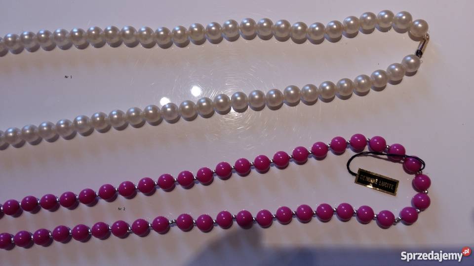 Naszyjniki Korale proszę o propozycje cenową Wrocław