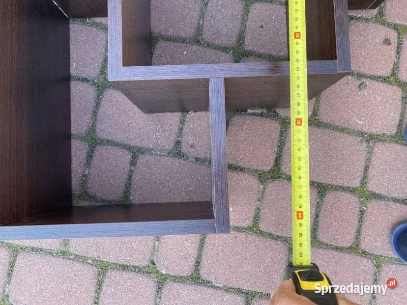 Półka wisząca czarna Półki podkarpackie