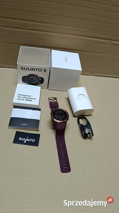 Smartwatch zegarek sportowy Suunto 5 Burgundy Olecko sprzedam