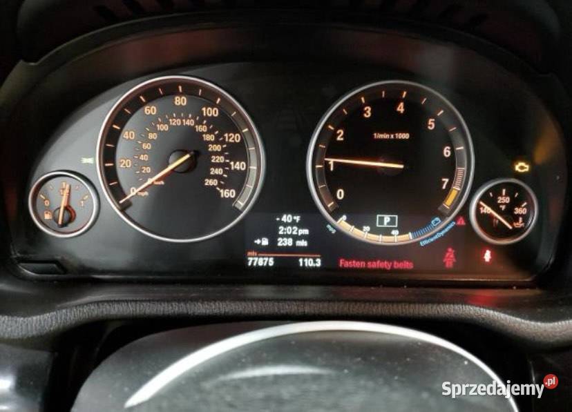 BMW X3 XDRIVE35I 2012 USA LICYTACJE srebrny Tarnowo Podgórne