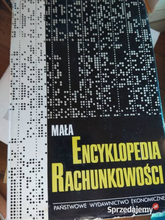 Encyklopedia rachunkowości unikatowe książki Warszawa