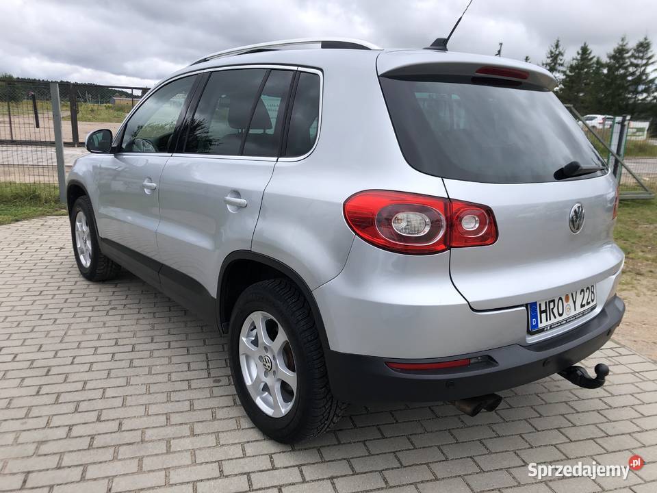 VW TIGUAN Sport 6 biegów 14 benzyna 150 srebrny Lębork