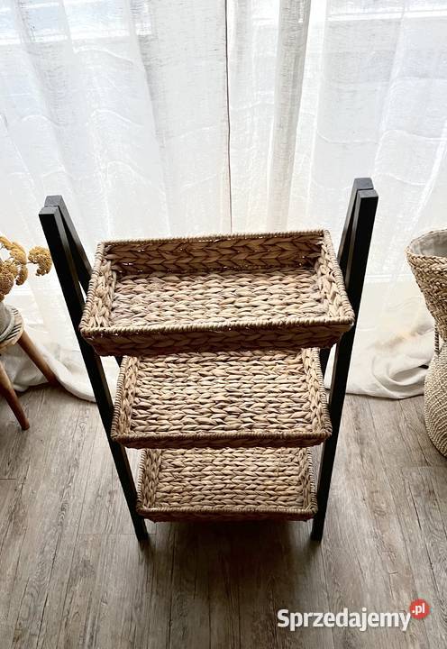 Półka Drewno Trawa Morska Stojak Warszawa