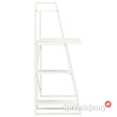 vidaXL Biurko z regałem białe 102x50x117 20282 Warszawa