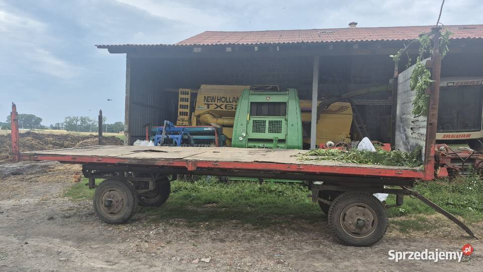 Przyczepa do bel słomy siana Kołdów