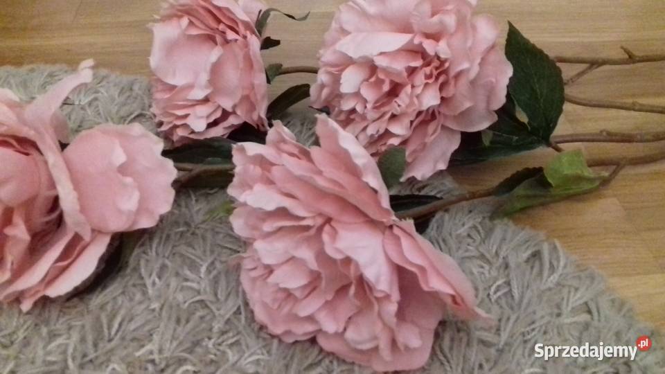 Sztuczny kwiat piwonia 4 Dekoracje i ozdoby Bieruń