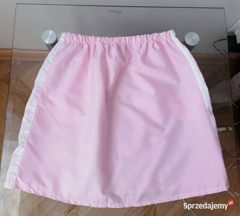 NOWA RÓŻOWA SPORTOWA MINI SPÓDNICZKA Z LAMPASEM Łódź