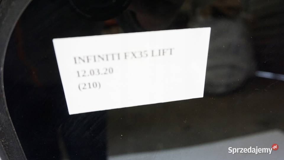 SZYBERDACH INFINITI FX35 LIFT wielkopolskie Nowy Tomyśl