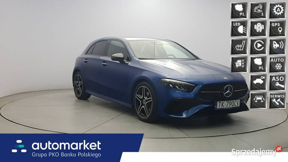 Mercedes A 200 AMG Line 7GDCT Z Polskiego Salonu pełny VAT Warszawa