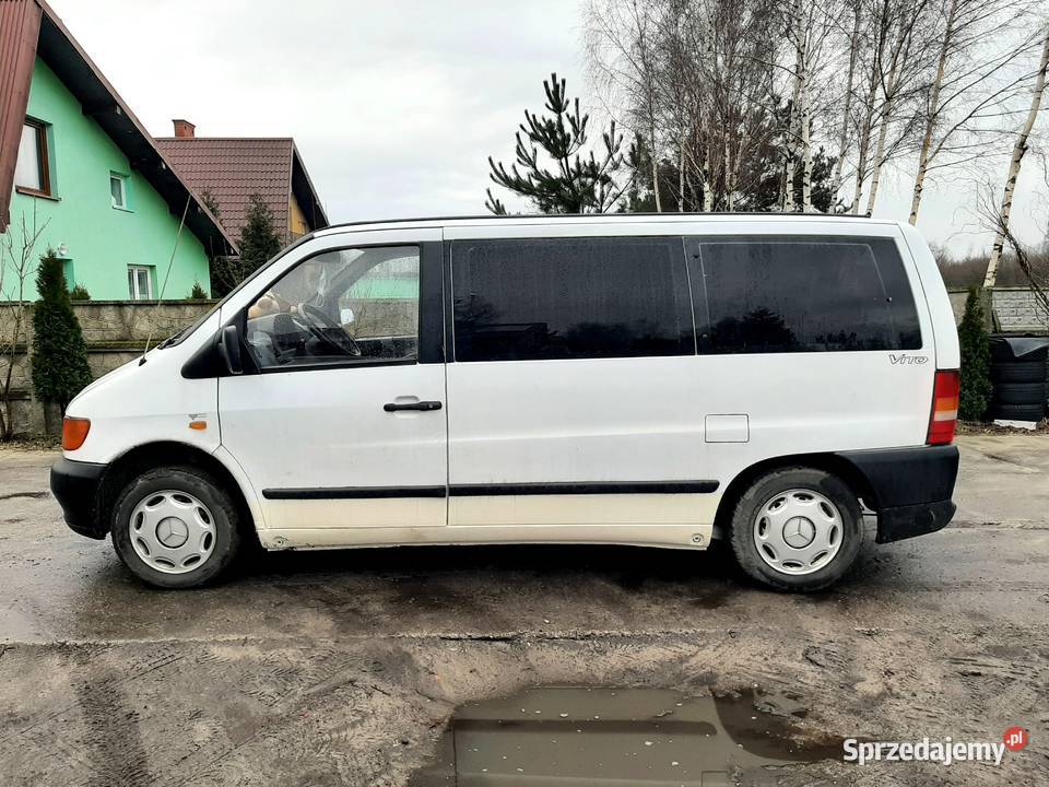 Mercedes Vito 23 Diesel 9 FOTELI Długie Opłaty łódzkie Zduńska Wola sprzedam