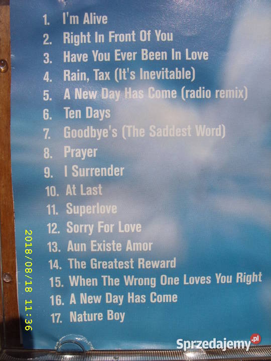 POP CD CELINE DIONA DAY HAS COME 2002 R Wołów