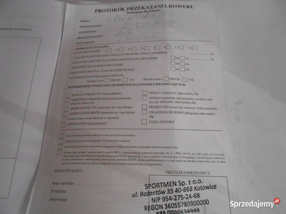 Rower SCOTT Speedster 50 Szosowe