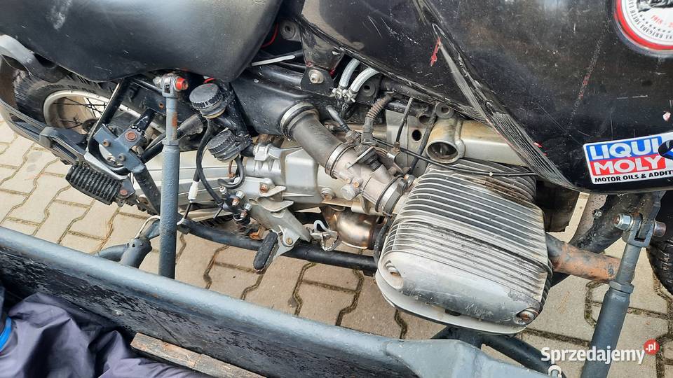 BMW R1100GS z wózkiem bocznym lubelskie Krasnobród