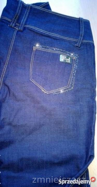 spodnie dżinsowe oryginalne włoskie GK Fashion Kielce