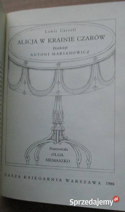 Alicja w Krainie Czarów L Carroll OSiemaszko Łódź