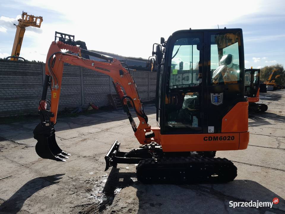 MINIKOPARKA 2 TONY LONKING JCB CAT KUBOTA VOLVO pełny VAT Krotoszyn sprzedam