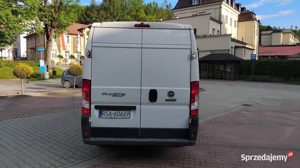 Fiat Ducato Maxi 2 3 JTD 130 L4H2 2017r FVAT drzwi odsuwane Iwonicz