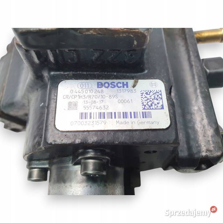 POMPA WTRYSKOWA Opel Zafira C Astra J Insignia Chełm