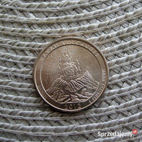 USA Quarter Dollar 2012r D HAWAII VOLKANOES Kalisz