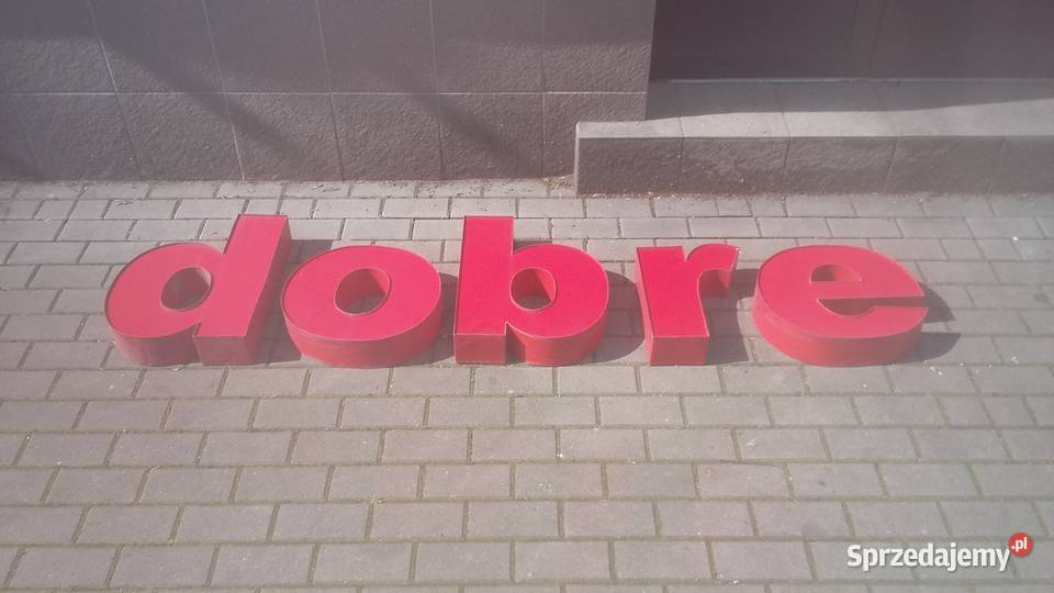 Szyld podświetlany litery przestrzenne Warszawa